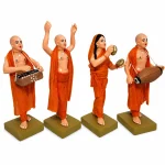ISKCON Nagar Kirtan Clay Idol - Image 2