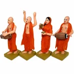 ISKCON Nagar Kirtan Clay Idol - Image 3