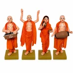 ISKCON Nagar Kirtan Clay Idol