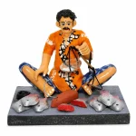 Sitting Human Figure Miniature Idol - Fish Seller
