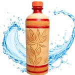 Handmade Clay Surai Water Bottle - Image 6